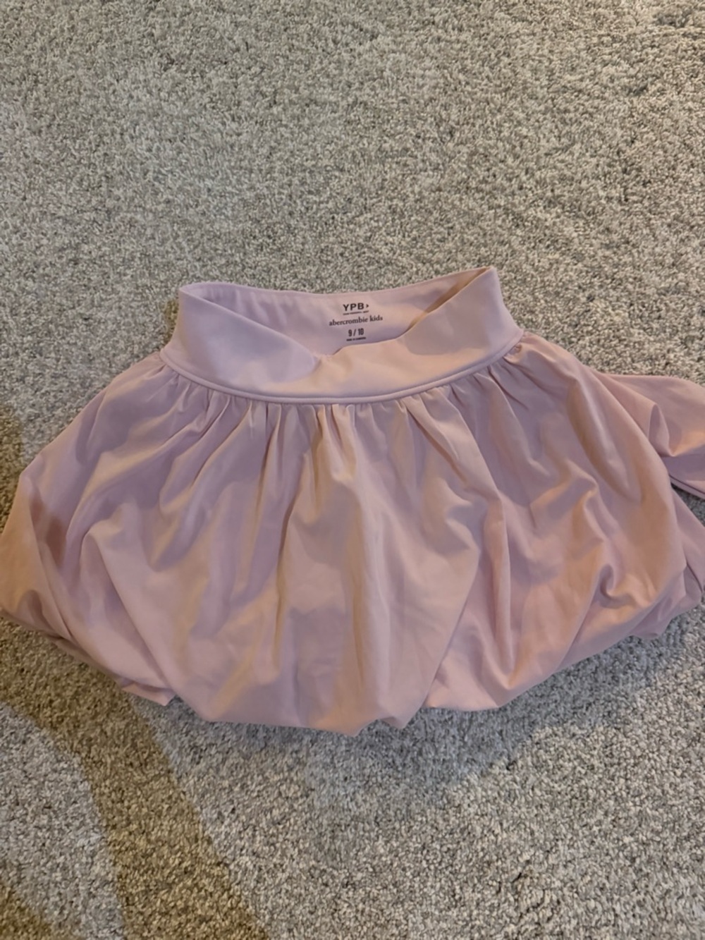 abercrombie kids Light pink Bubble Skirt